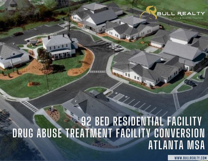 92 Bed Residential Facility | Drug Abuse Treatment Facility Conversion | Atlanta MSA