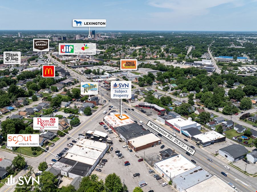 1,100 SF Retail Space For Lease
