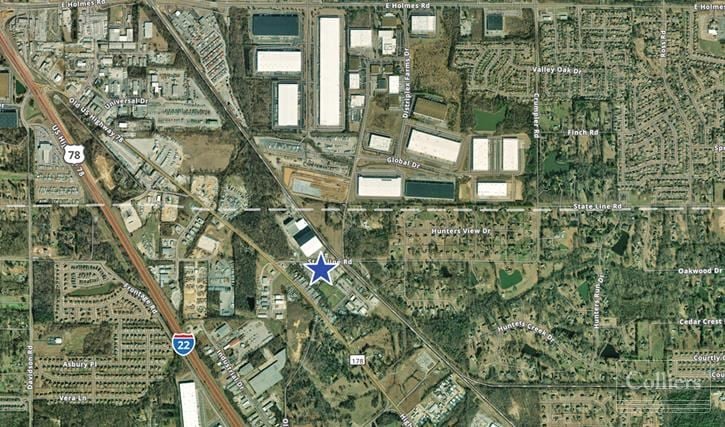 17,000±SF Warehouse & IOS Availability in DeSoto County