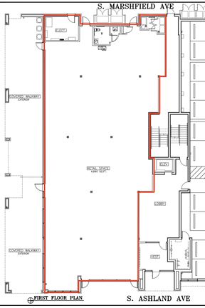 1606 S Ashland - +/-4,690 SF of Street-Level Commercial Space for Lease