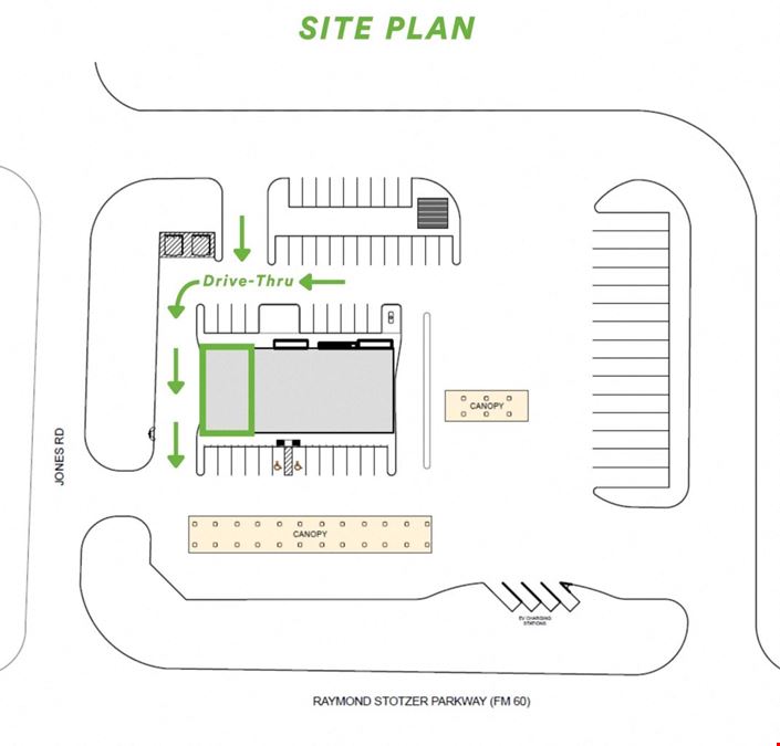 Touch Down Market Retail & Office Space 