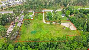 2 Acres for Lease | Prime FM 3083 Frontage Land in Conroe, TX – High Visibility & Easy Access