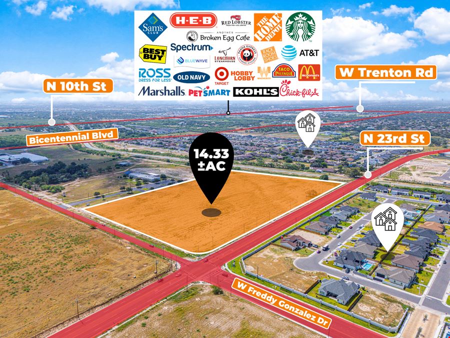 14.33 ± AC | Development Opportunity North McAllen