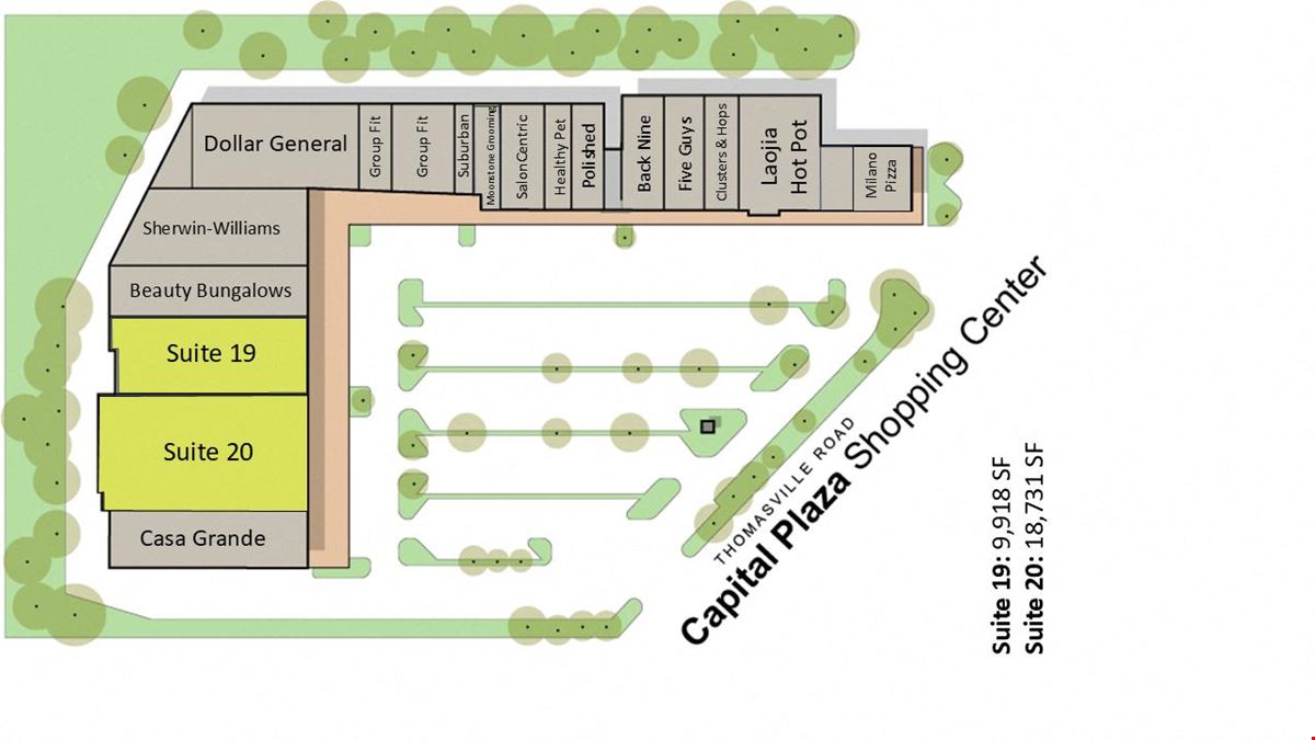 Capital Plaza - Thomasville Rd