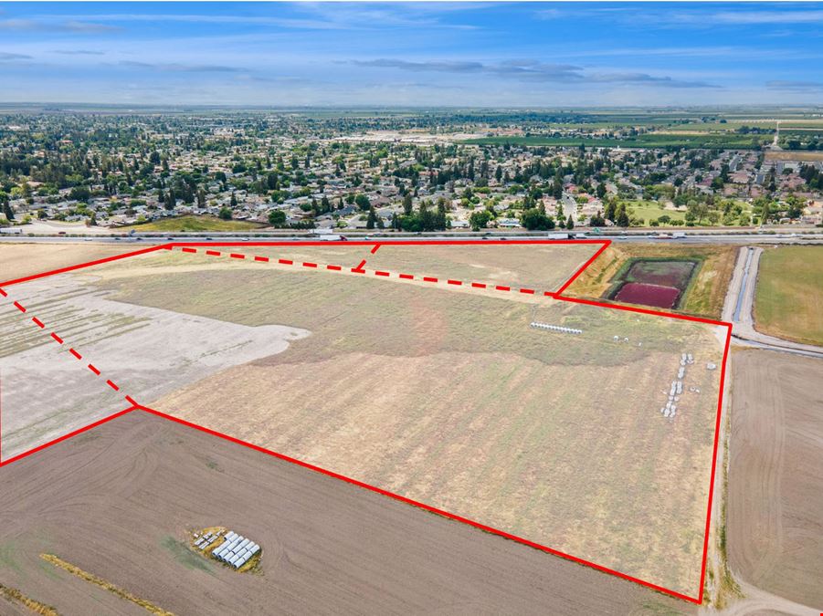 4 Commercial Retail Parcels Available Off HWY-99 in Tulare, CA
