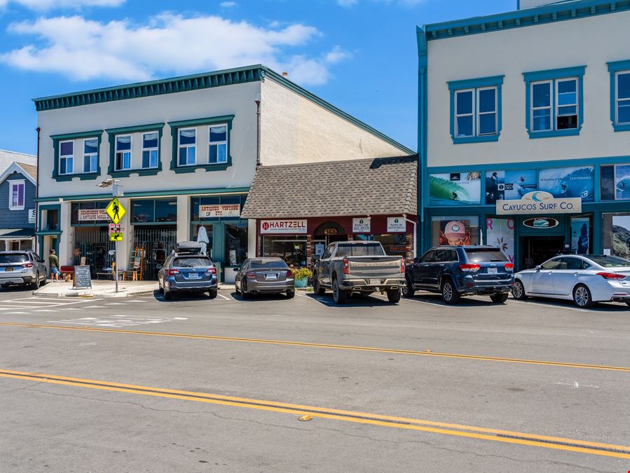 100% Fully Leased: Retail Building in Cayucos, CA