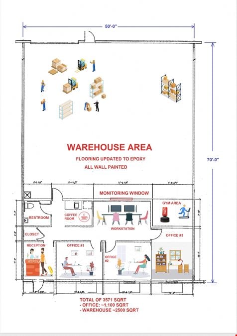 202 Industrial Blvd #806 Flex Warehouse