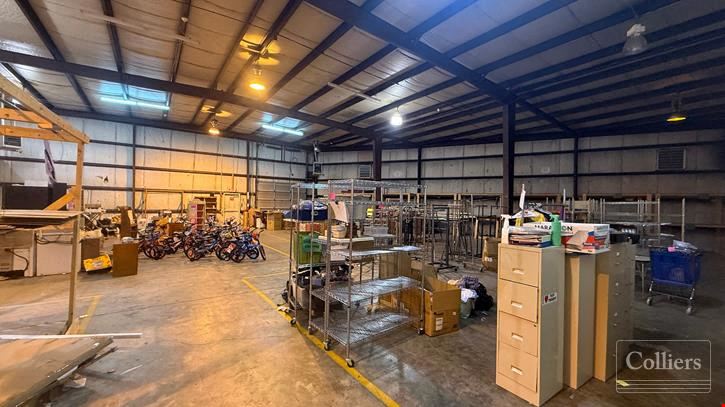 ±23,515-SF Flexible Office Warehouse Space For Sale, Downtown Spartanburg