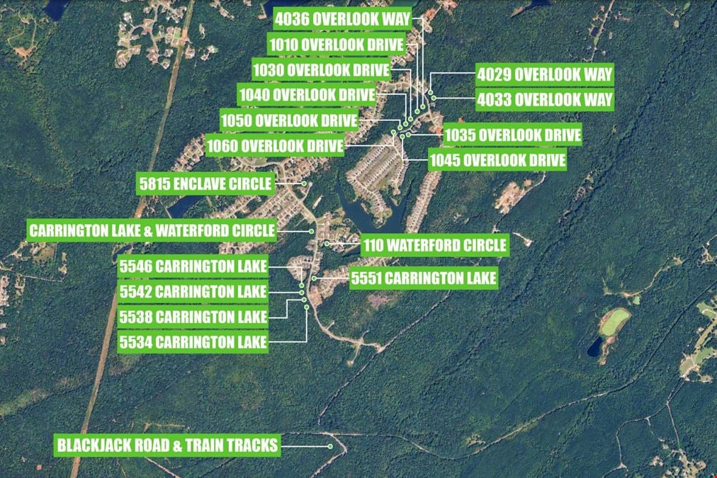 $1 Auction – 19 Custom Home Lots (NEW RELEASE) | Carrington Lakes Subdivision | Birmingham MSA