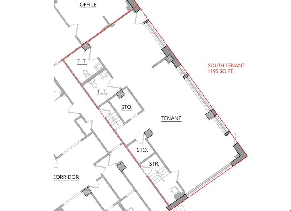 7100 S South Shore Drive - +/- 1,198 SF Former Bakery