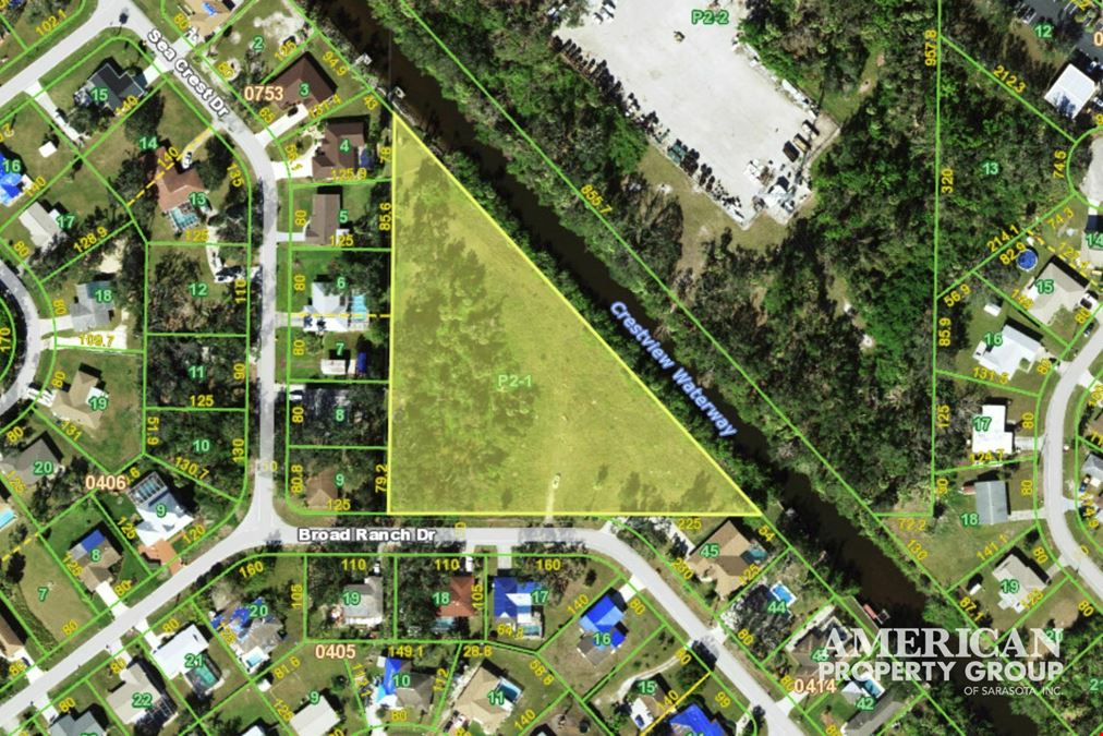 +/- 2.5 Acres with Canal Access