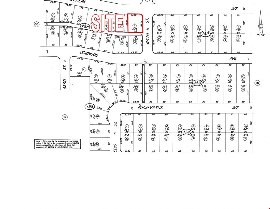 ±0.22 Acres of Level Land in California City