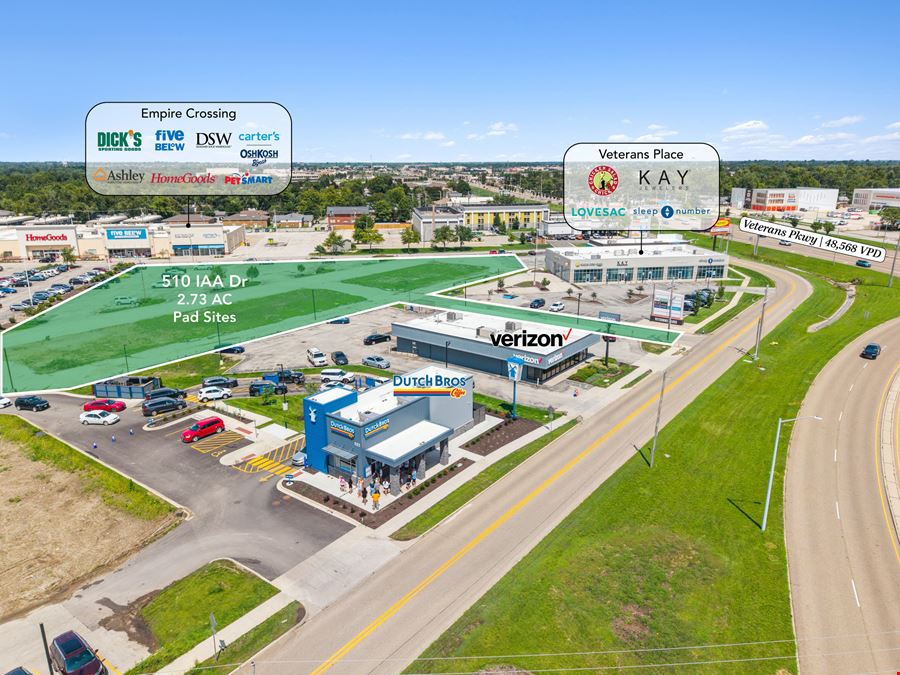 Class A Retail on Veterans Pkwy