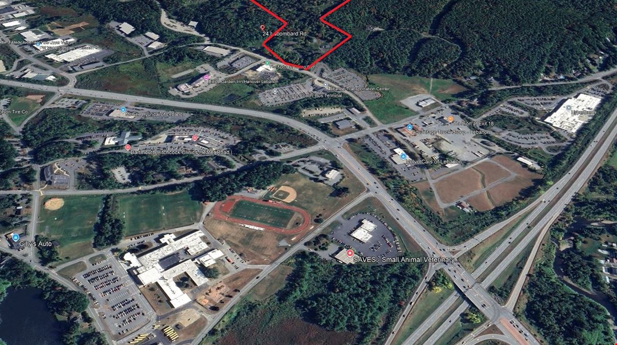 50 ac. 3 ac. development envelope.  3 miles to Med center