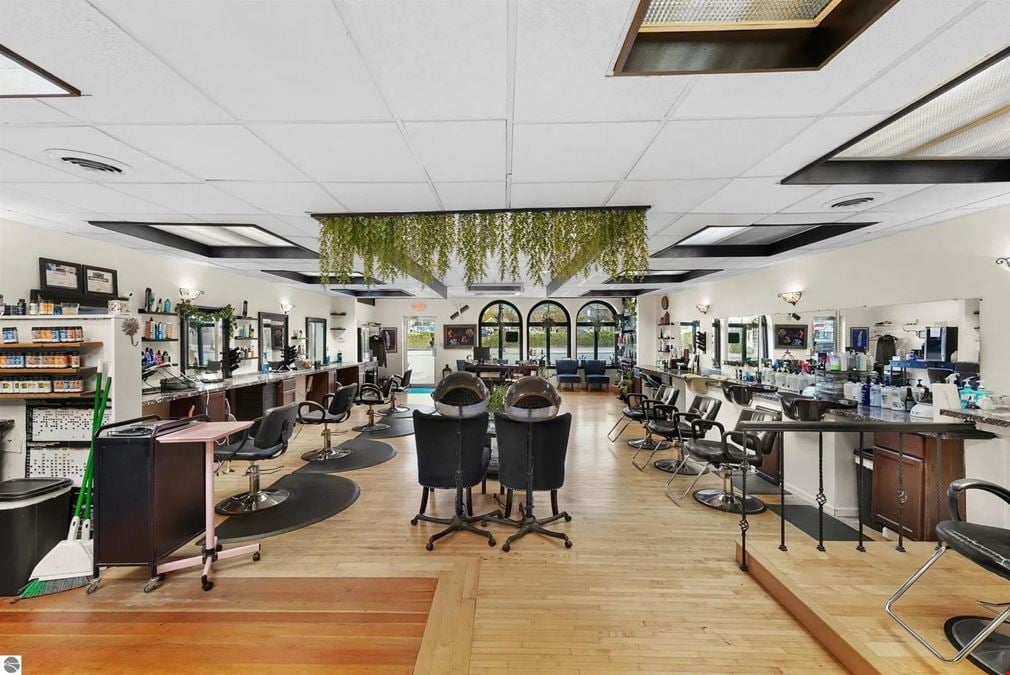 Historical Building (2,050 SF) and Business (Hair Salon)