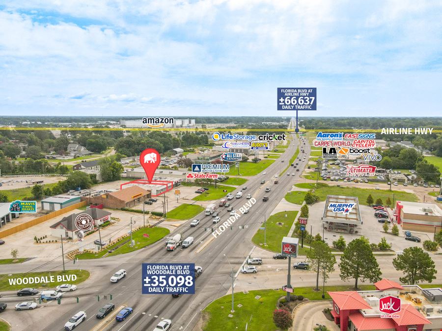 Highly Visible Retail Suites on Florida Blvd