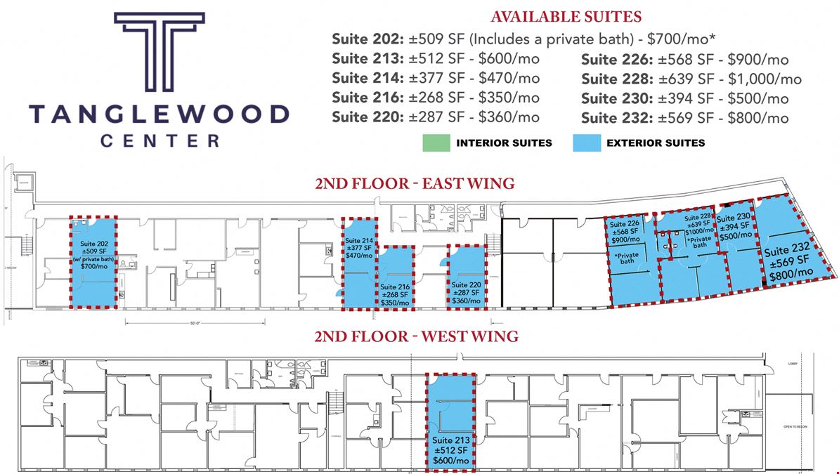 Tanglewood Center Executive Office/Retail Space