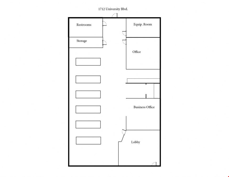 1712 - 1736 University Blvd. South