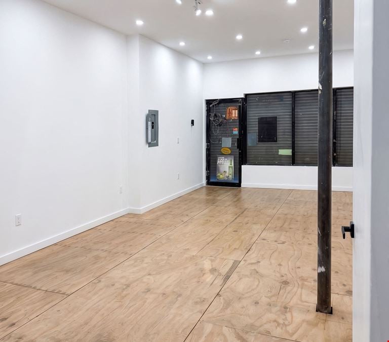 450 SF | 99 Ralph Avenue | Prime Bed-Stuy Retail Space With Backyard & Glass Storefront for Lease