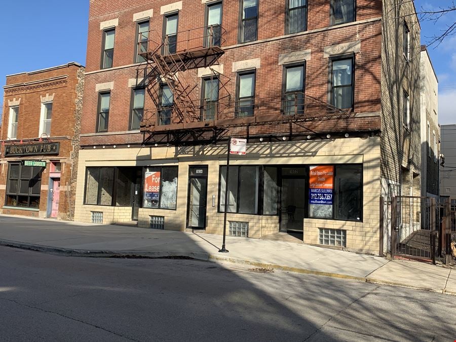 Bucktown Commercial Storefront Available