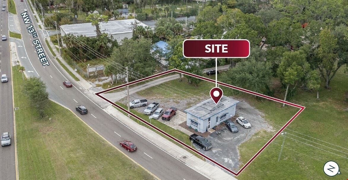 High Visibility Commercial Parcel with Existing Office Structure