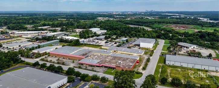±134,474 SF of industrial space just off Interstate 77 with heavy power