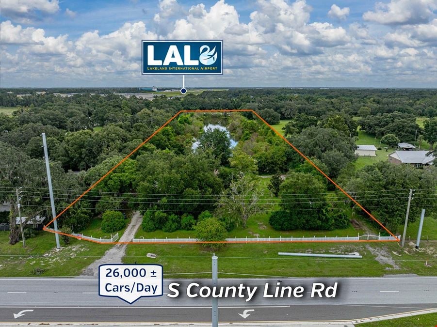 County Line Rd & Drane Field Rd, Lakeland, FL - 8 Acres Zoned BPC-2