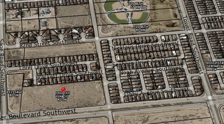 NWQ Unser Blvd SW and Sage Rd SW