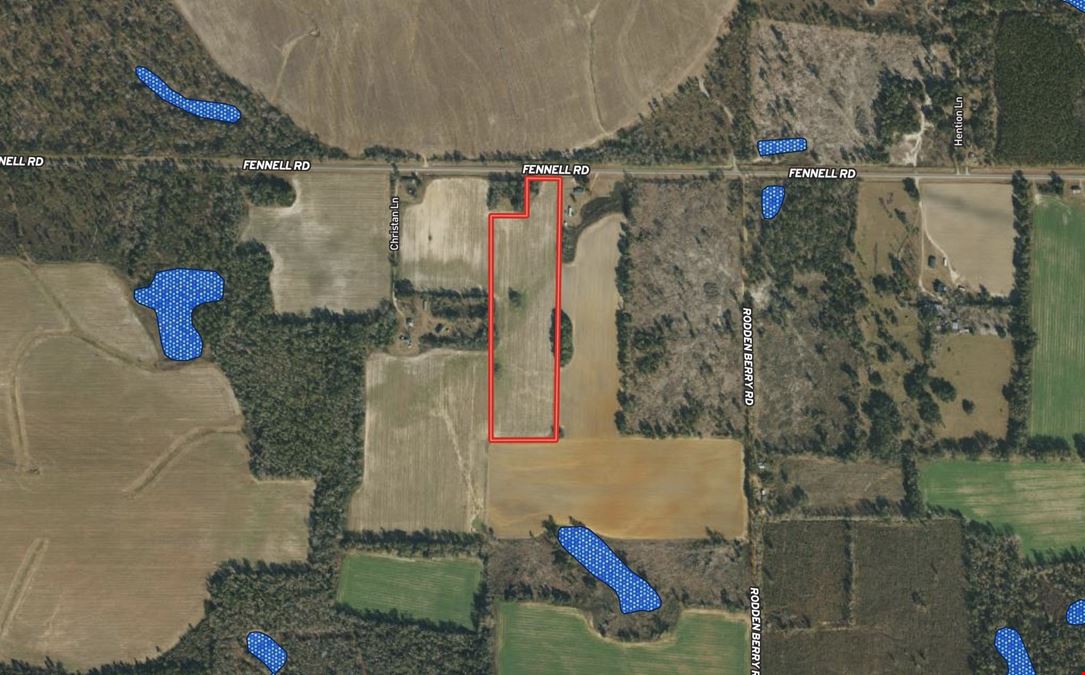 Unique 14.78 Acres of Farmland & Woods near Lake Seminole, GA