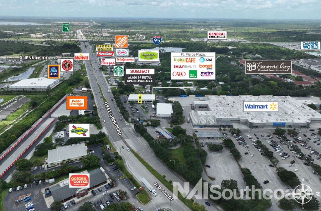 ±1,950 Retail Space - Ft. Pierce Plaza