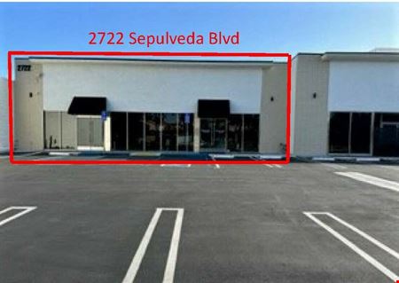 Preview of Retail space for Rent at 2722-2724 Sepulveda Boulevard