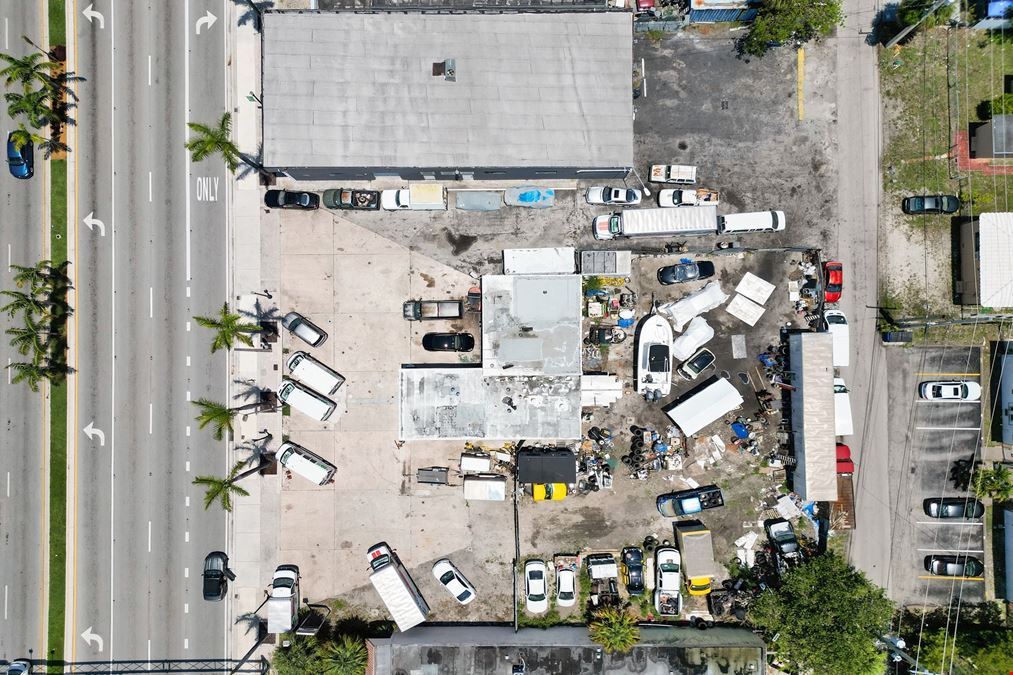 U-Haul and adjacent building for re-development
