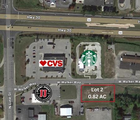 Preview of VacantLand space for Sale at SEC US 30 & SR 109