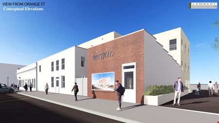 Preview of commercial space at 107 Orange St