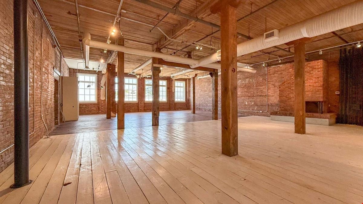 High profile commercial space available in the Old Cannery Building.