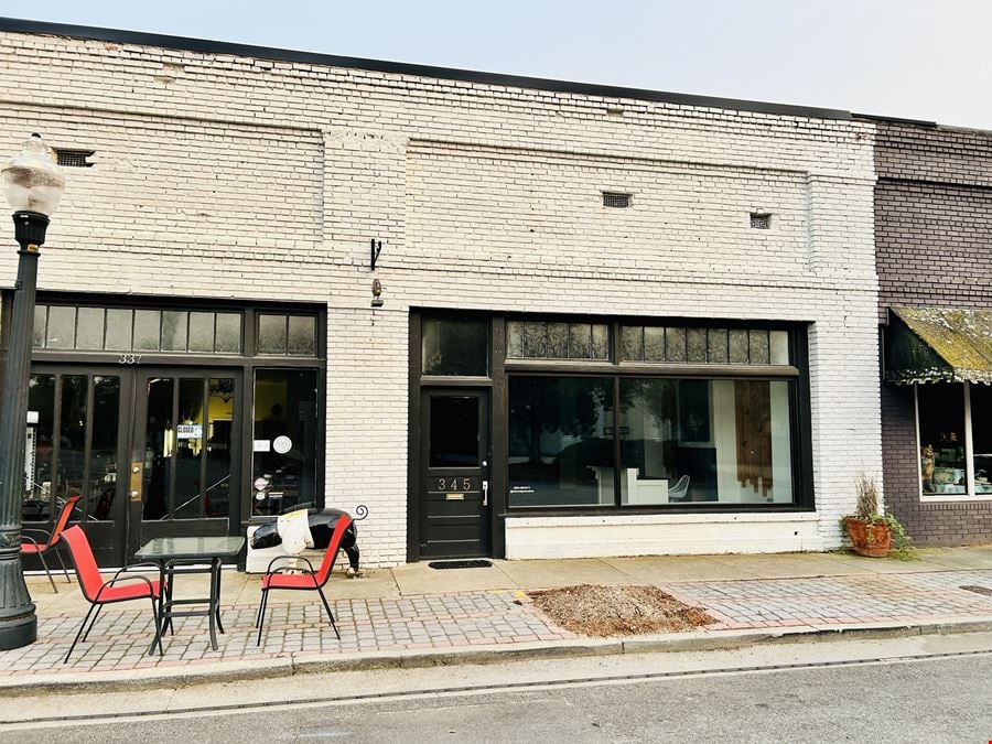 Charming Downtown Aiken Storefront Available Now @ 1770 square feet!