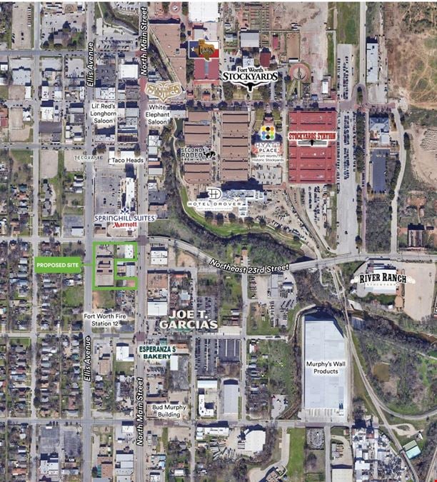 Stockyards Ground Lease or Build to Suit