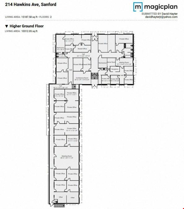 15,000 Square Feet Office Building