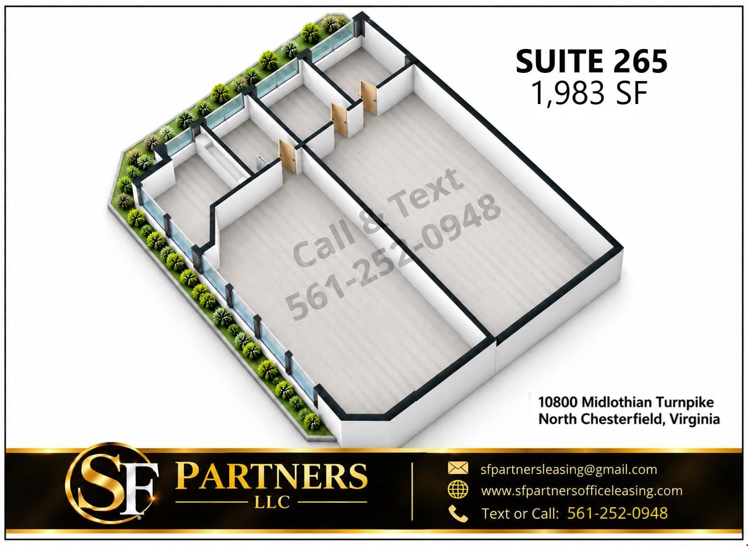 1983 SF Suite 265 Professional Office Space