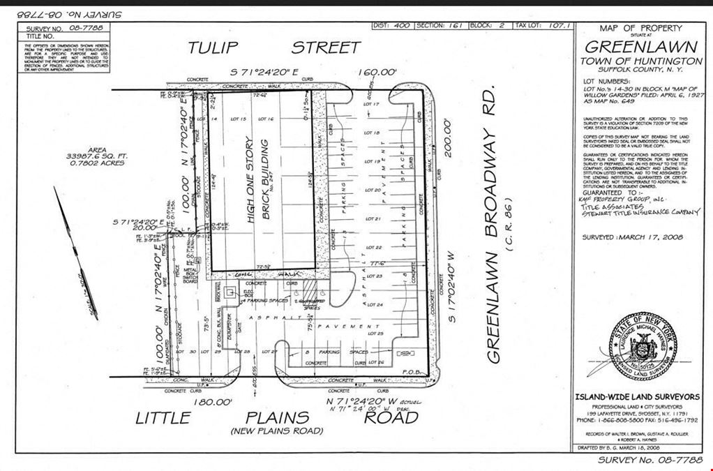 1,100 SF End Cap For Lease