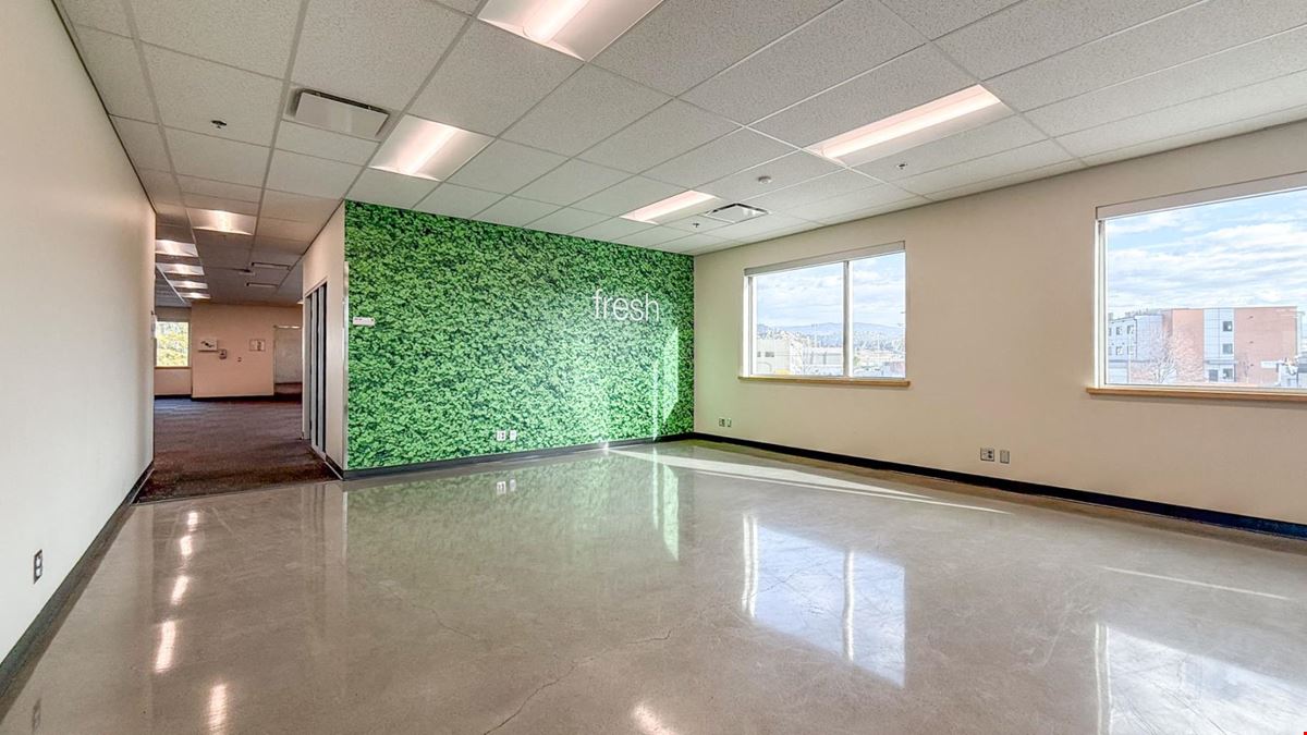 Outstanding professional office space available in the North End of Downtown Kelowna. 