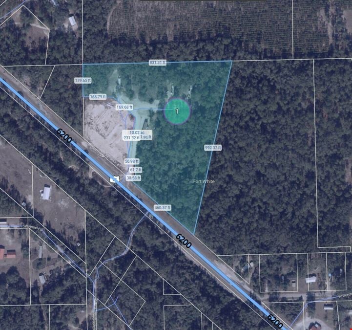 10 ± Acre Commercial Development Retail Site in Fort White
