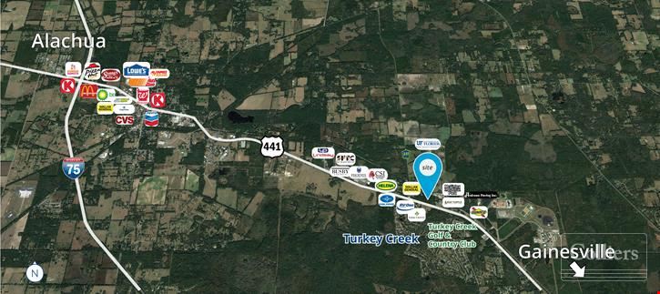 For Sale - 18.96± Acres on US Hwy 441 with 1,191± feet of direct Hwy frontage