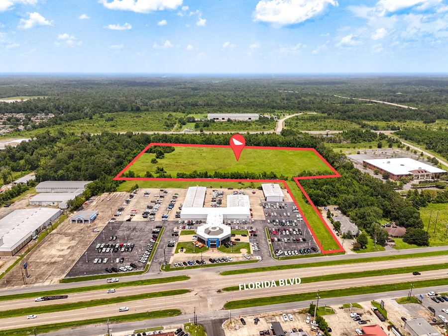 ±18.14-Acre Build-Ready Industrial Site on Florida Blvd