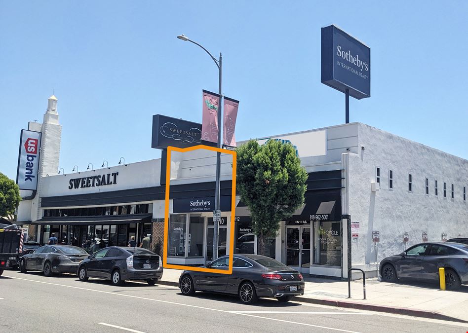 Toluca Lake Retail Shop Space