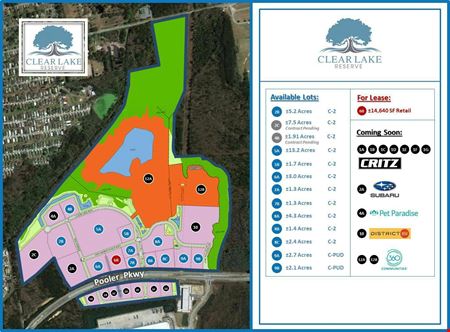 Preview of commercial space at Pooler Parkway & Clear Lake Way
