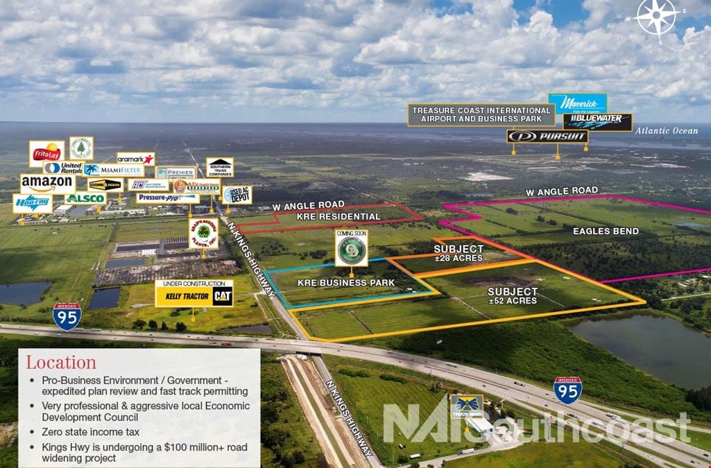 ±28 Acre & ±52 Acre Industrial Sites