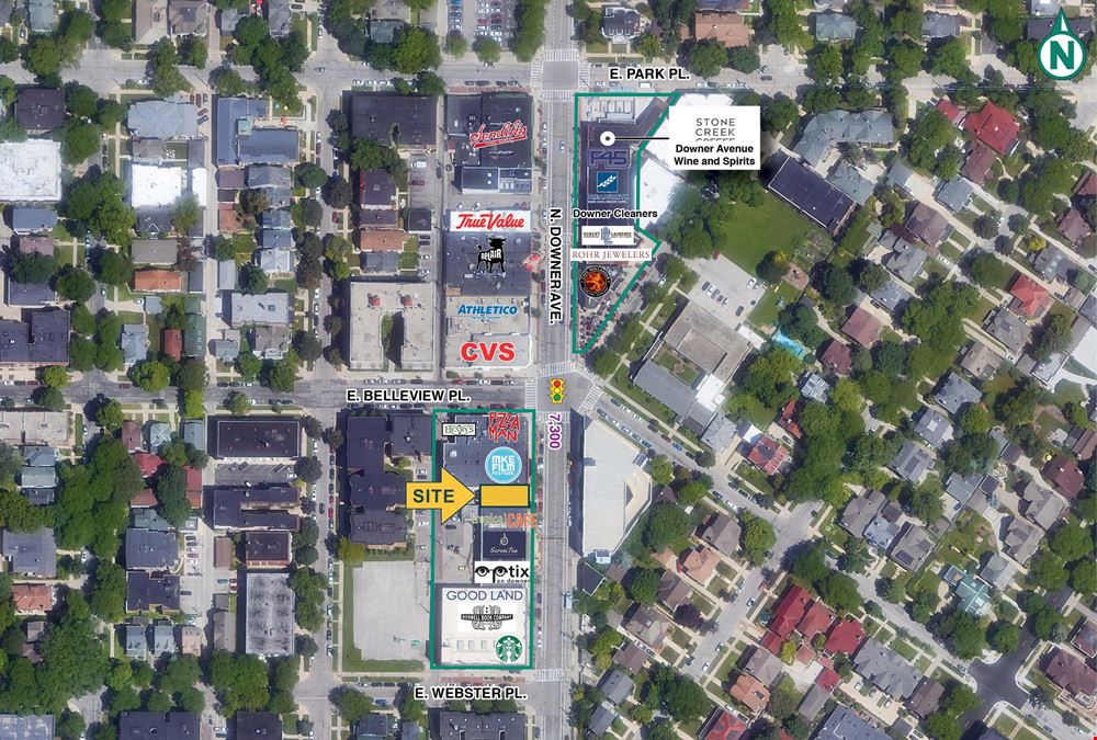 2551-2597 & 2608-2650 N. Downer Avenue