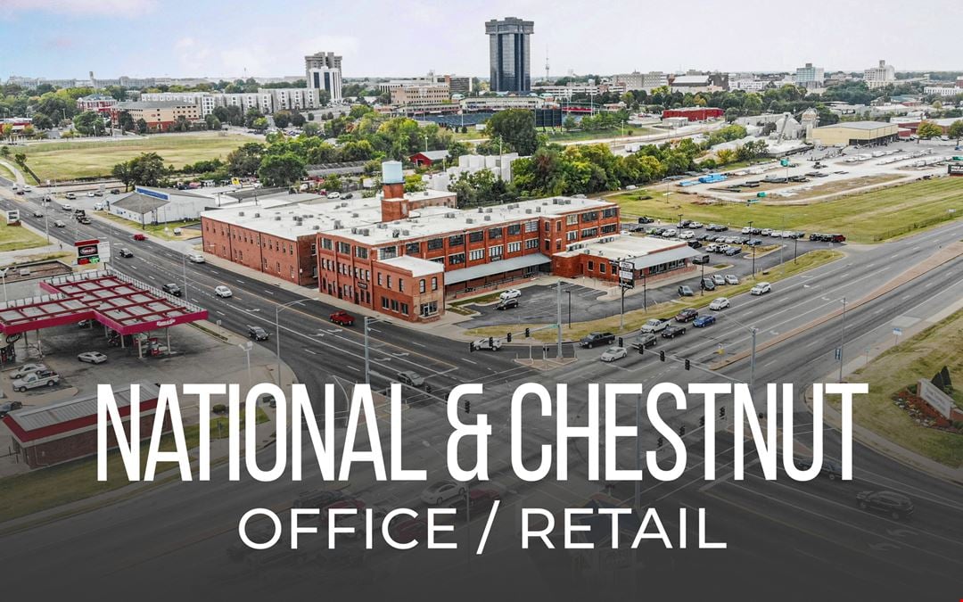 2,705 SF Office / Retail For Lease on Chestnut & National