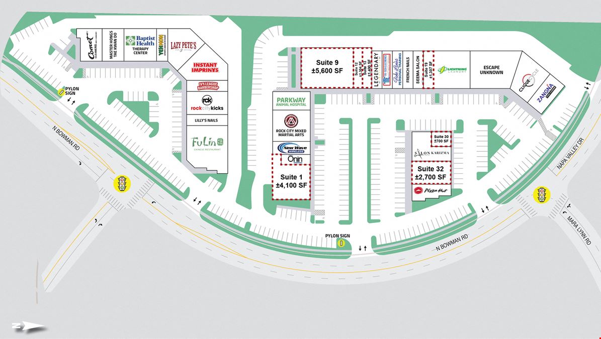 Bowman Curve Shopping Center